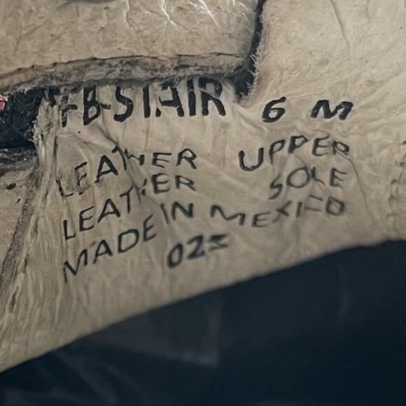 Freebird By Steven Stair Distressed Leather Womens Ankle Boots Size 6 Black - Picture 9 of 11